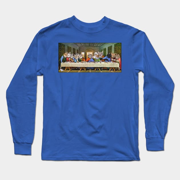 The last supper Long Sleeve T-Shirt by darklordpug